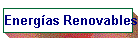 Energías Renovables